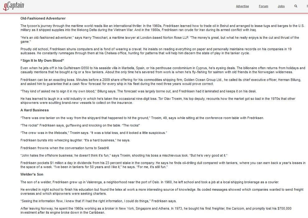 GCaptain #2 GCaptain #2