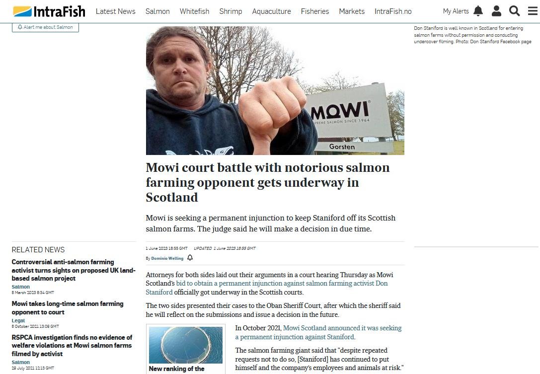 Intrafish 1 June 2023 #1 Intrafish 1 June 2023 #1