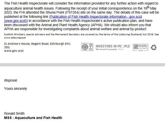 Shuna Point SG letter 13 June 2023 #2 Shuna Point SG letter 13 June 2023 #2