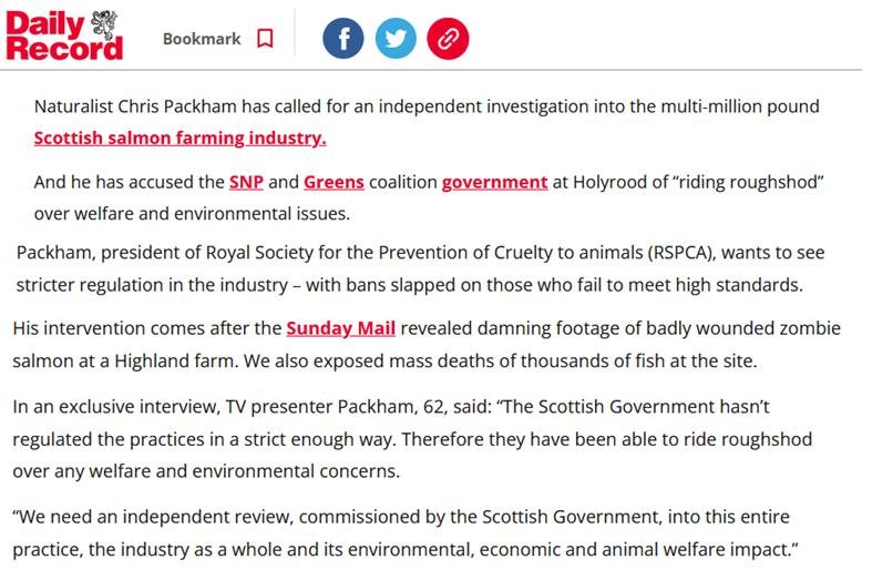 Sunday Mail Packham 15 October 2023 #2