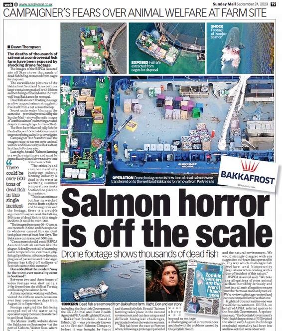 Sunday Mail 24 September 2023 Newspaper version better