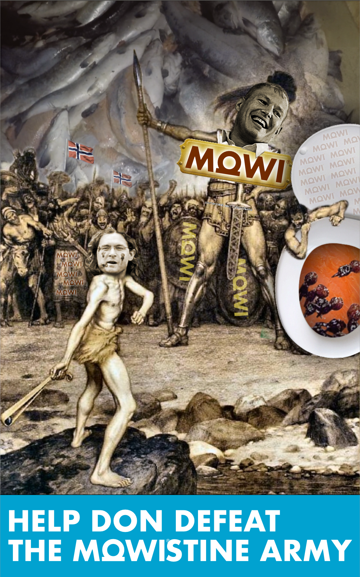 David vs Goliath graphic Don vs Mowi David vs Goliath graphic Don vs Mowi