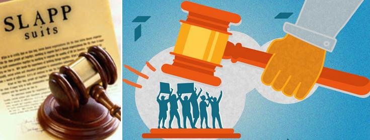 SLAPP graphic SLAPP graphic