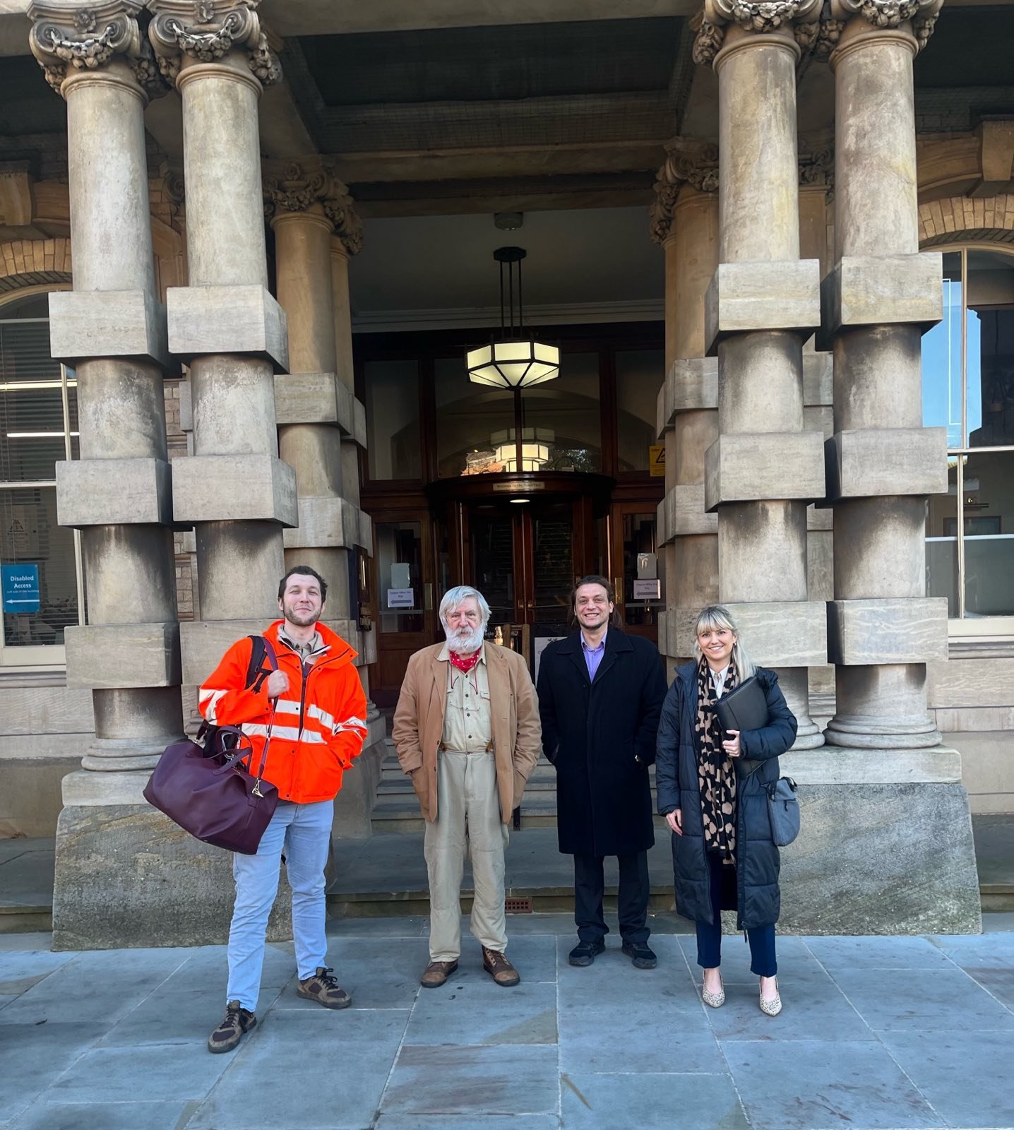 NELC 29 November 2023 meeting #4 Group outside NELC 29 November 2023 meeting #4 Group outside