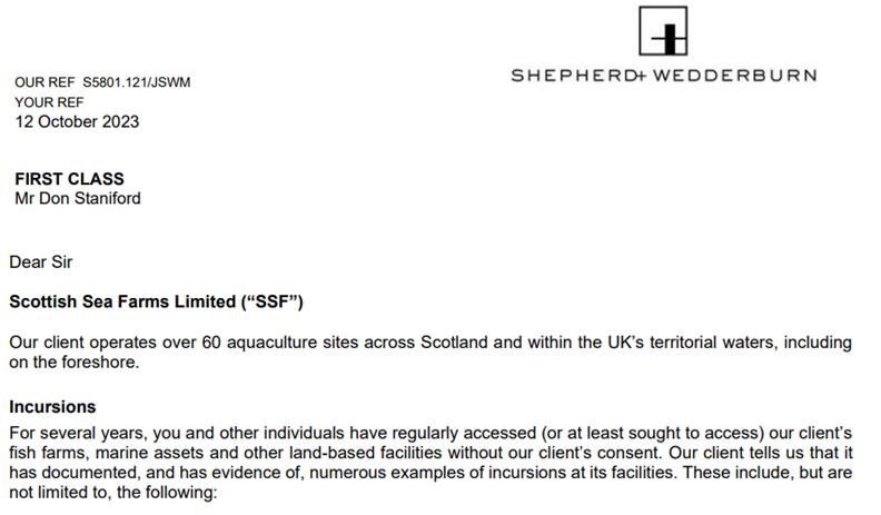 SSF writ 12 October 2023 #1