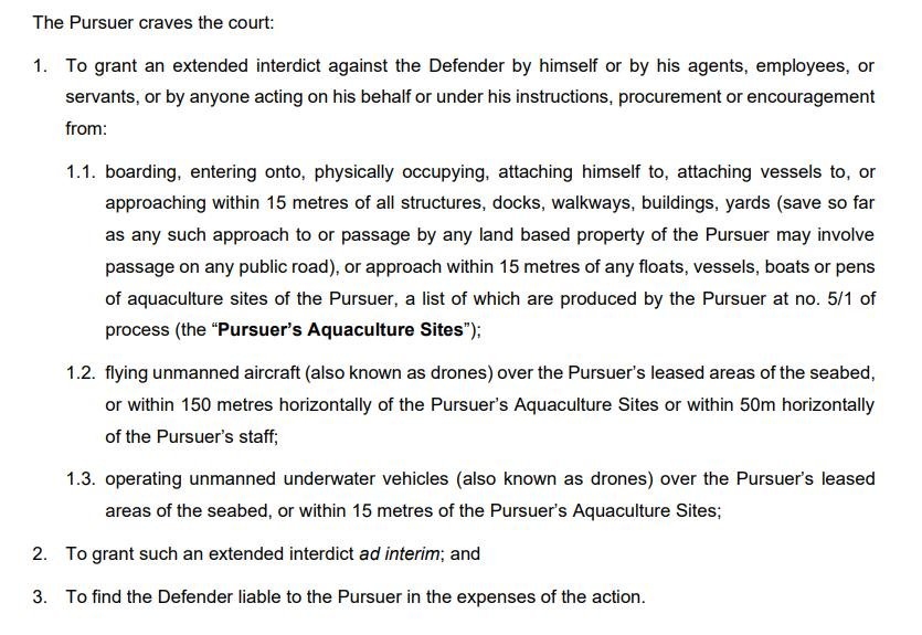 Bakkafrost Initial Writ 8 December 2023 #2