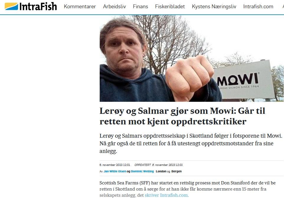 Intrafish 6 Nov 2023 Intrafish 6 Nov 2023