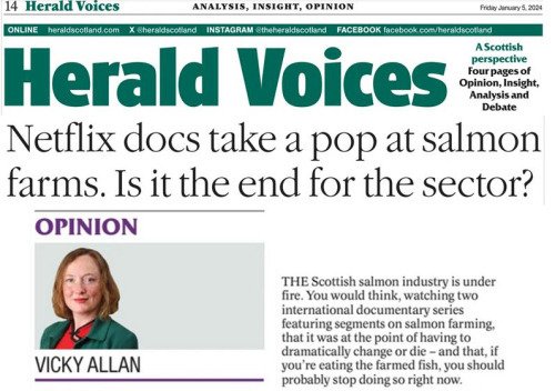 Herald Netflix Vicky Allan 5 Jan 2024 #1