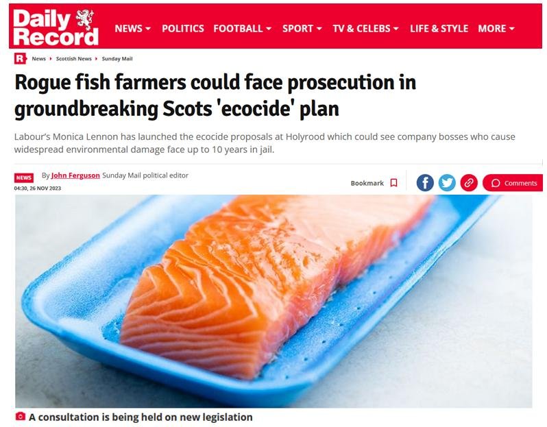 Sunday Mail 26 Nov 2023 #7 rogue ecocide