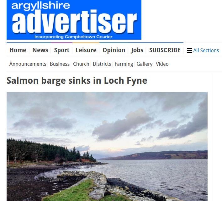 Bakkafrost feed barge Fyne Nov 2023 #3 Bakkafrost feed barge Fyne Nov 2023 #3