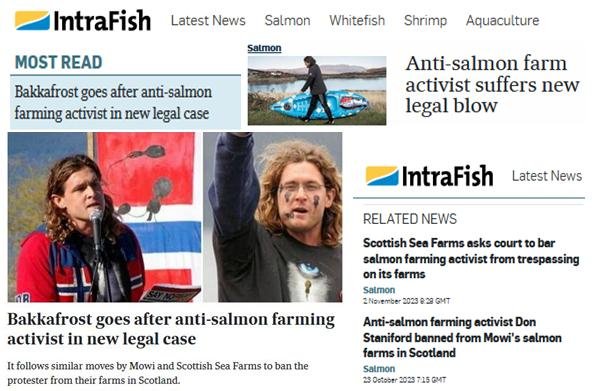 Bakkafrost threat 24 Nov 2023 #13 Intrafish most read
