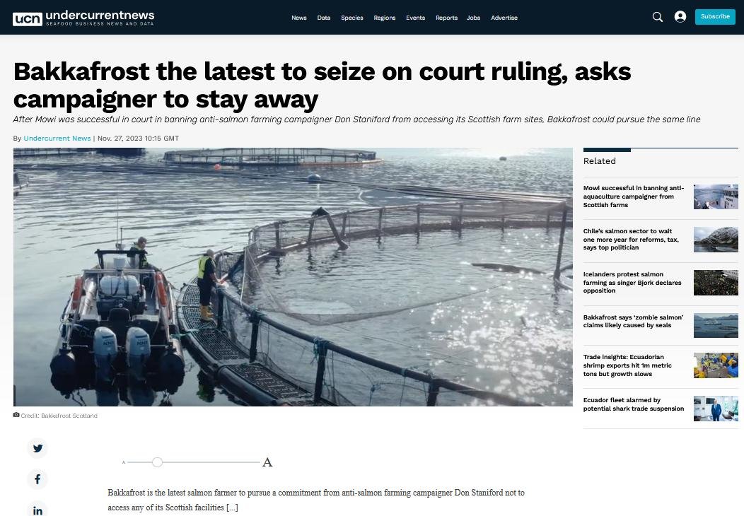 Bakkafrost threat 24 Nov 2023 #14 UC News