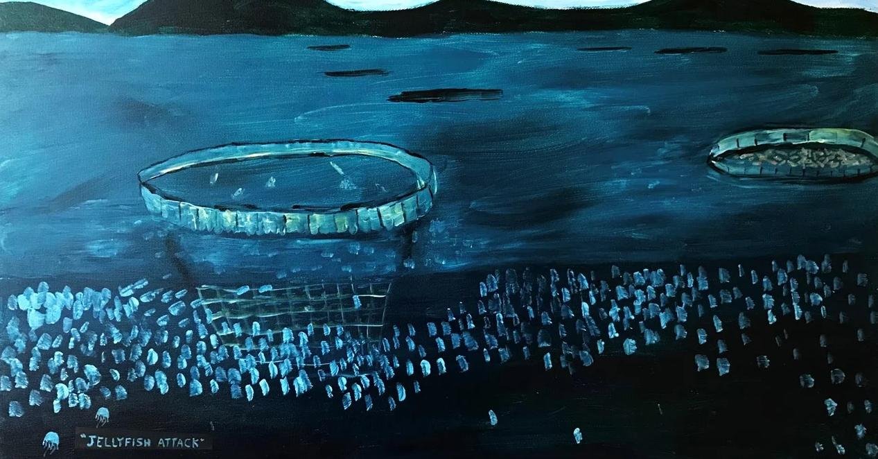 Jellyfish Attack by Lisa Gershwin #2 Jellyfish Attack by Lisa Gershwin #2